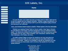 Tablet Screenshot of djslabels.com